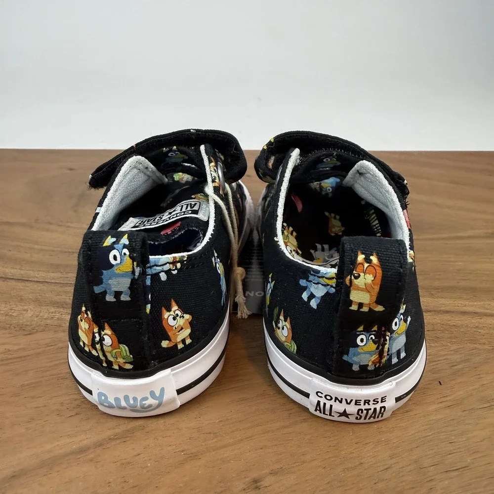 New Little Kids Converse Bluey Chuck‎ Taylor All Star 2V OX Sneakers Size 5 C